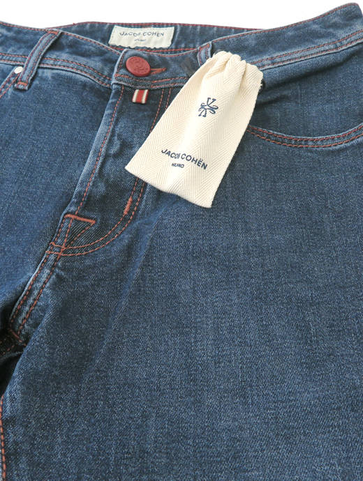 JACOB COHEN/ヤコブコーエン　ジーンズ/BARD/ストレッチデニム　ja4218077-ウォッシュドデニム