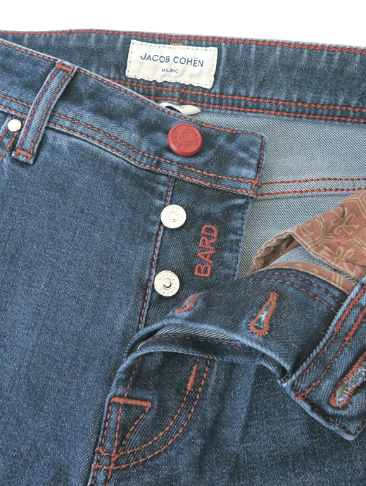 JACOB COHEN/ヤコブコーエン　ジーンズ/BARD/ストレッチデニム　ja4218077-ウォッシュドデニム