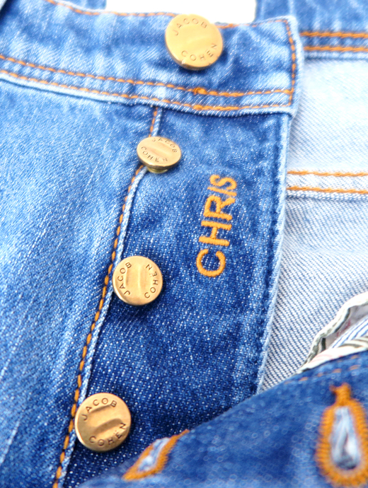 JACOB COHEN/ヤコブコーエン　ジーンズ/CHRIS/ストレッチデニム　ja5237176-ウォッシュドブルー