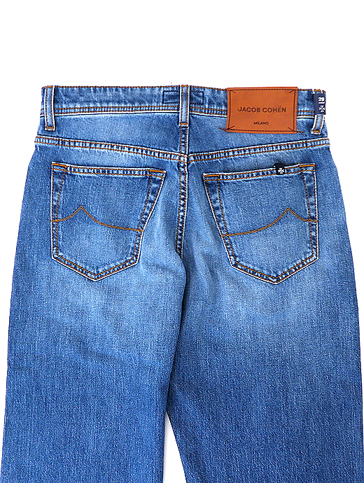 JACOB COHEN/ヤコブコーエン　ジーンズ/CHRIS/ストレッチデニム　ja5237176-ウォッシュドブルー