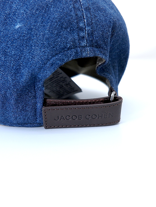 JACOB COHEN/ヤコブコーエン　デニムキャップ　ja520801-ブルー