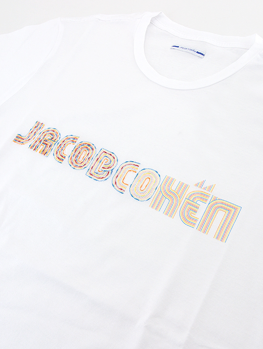 JACOB COHEN/ヤコブコーエン　半袖カットソー/Tシャツ　ja5440200-ホワイト