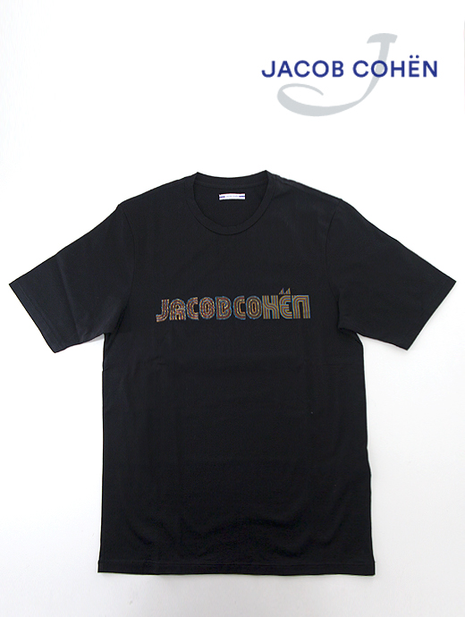JACOB COHEN/ヤコブコーエン　半袖カットソー/Tシャツ　ja5440208-ブラック