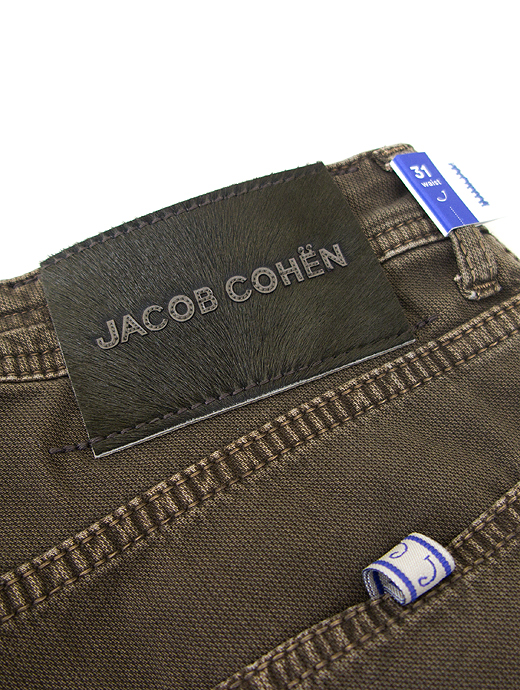 JACOB COHEN/ヤコブコーエン　5ポケットパンツ/ストレッチソフトコットン/NICK　ja6258856-ブラウン
