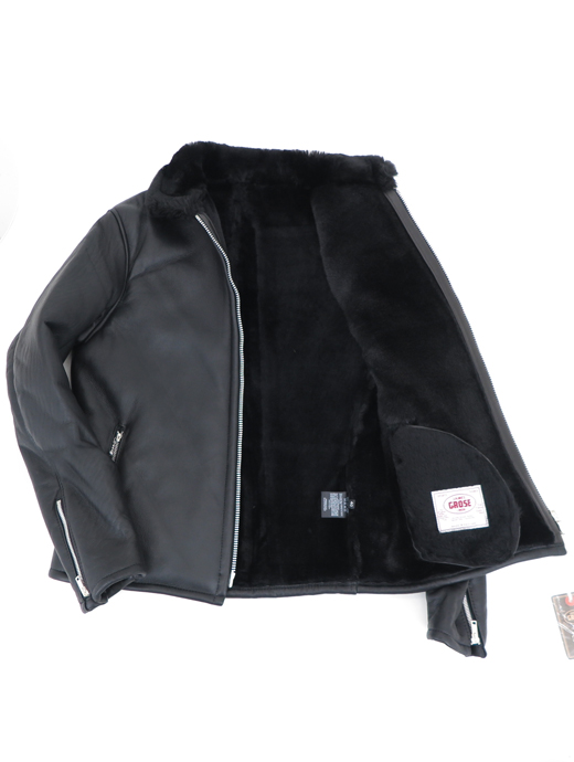 James Grose ジェームス グロース ムートンジャケット Jag4001 ブラック Rootweb 正規通販