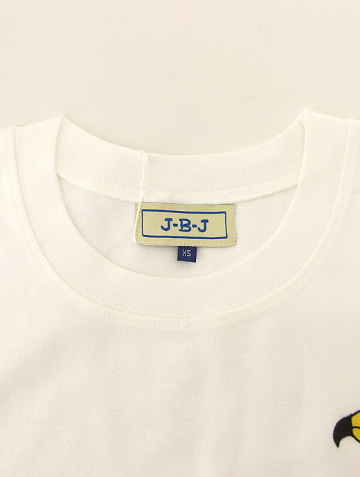 Jupe by Jackie/ジュープバイジャッキー　J・B・J/半袖カットソー/Tシャツ/手刺繍　jbj440402-ホワイト