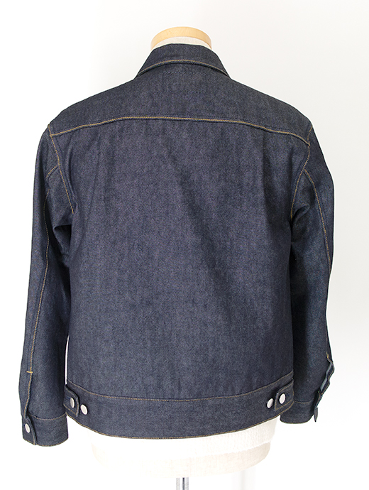 Jeanik/ジーニック　ワンウォッシュデニムジャケット/2ndタイプ　jea502201-インディゴブルー