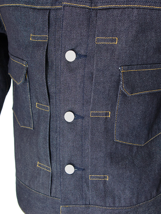 Jeanik/ジーニック　ワンウォッシュデニムジャケット/2ndタイプ　jea502201-インディゴブルー