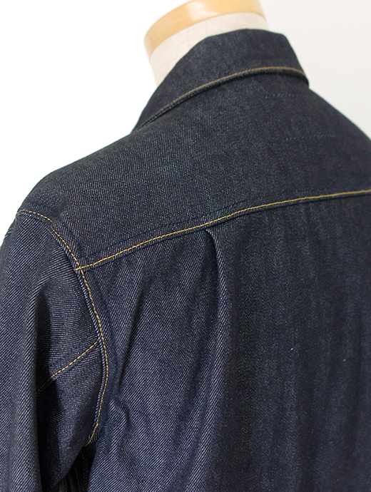 Jeanik/ジーニック　ワンウォッシュデニムジャケット/2ndタイプ　jea502201-インディゴブルー