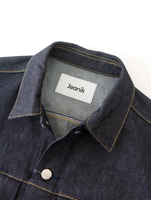 Jeanik/ジーニック　ワンウォッシュデニムジャケット/2ndタイプ　jea502201-インディゴブルー