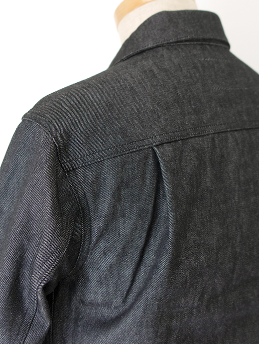 Jeanik/ジーニック　ワンウォッシュデニムジャケット/2ndタイプ　jea502202-ブラック