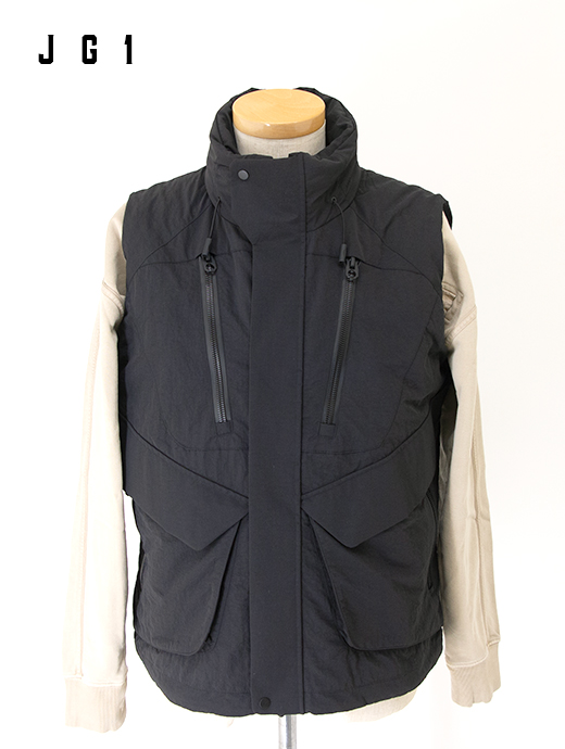 JG1/ジェイ・ジー・ワン　インサレーションベスト/MAG-UTILITY VEST　jgo502003-ブラック
