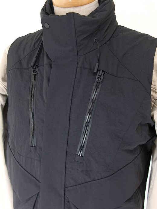 JG1/ジェイ・ジー・ワン　インサレーションベスト/MAG-UTILITY VEST　jgo502003-ブラック