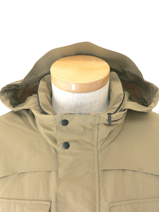 JG1/ジェイ・ジー・ワン　ナイロンフィールドジャケット　jgo5022401-カーキベージュ