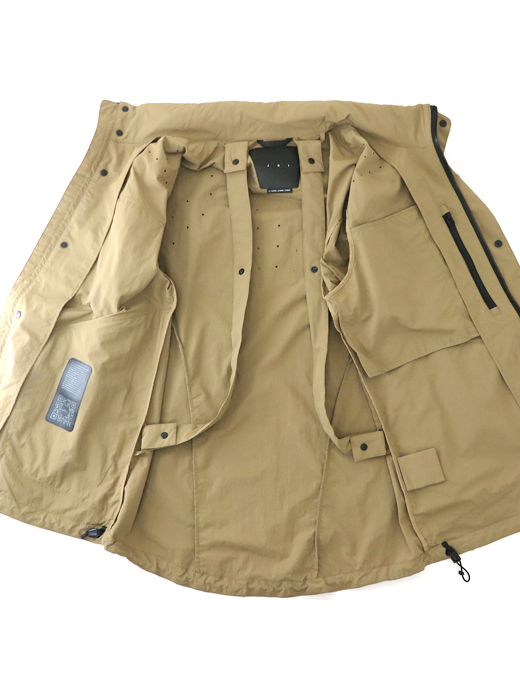 JG1/ジェイ・ジー・ワン　ナイロンフィールドジャケット　jgo5022401-カーキベージュ