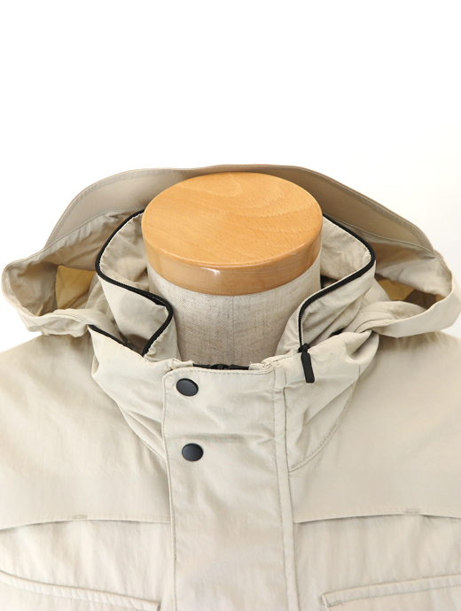 JG1/ジェイ・ジー・ワン　ナイロンフィールドベスト　jgo5022402-オフベージュ