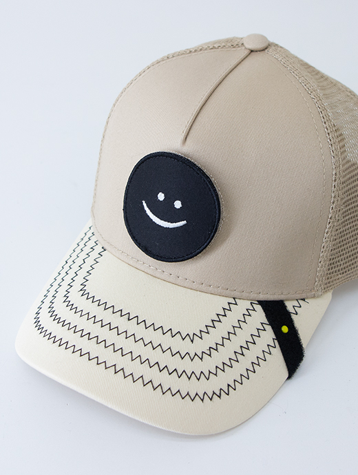 Just Hat/ジャスト ハット　交換式ワッペン　jus501206-ブラック