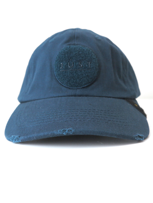 Just Hat/ジャスト ハット　ワッペン交換式トラッカーキャップ　jus502402-ネイビー