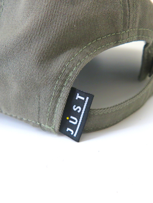 Just Hat/ジャスト ハット　ワッペン交換式トラッカーキャップ　jus502403-オリーブ