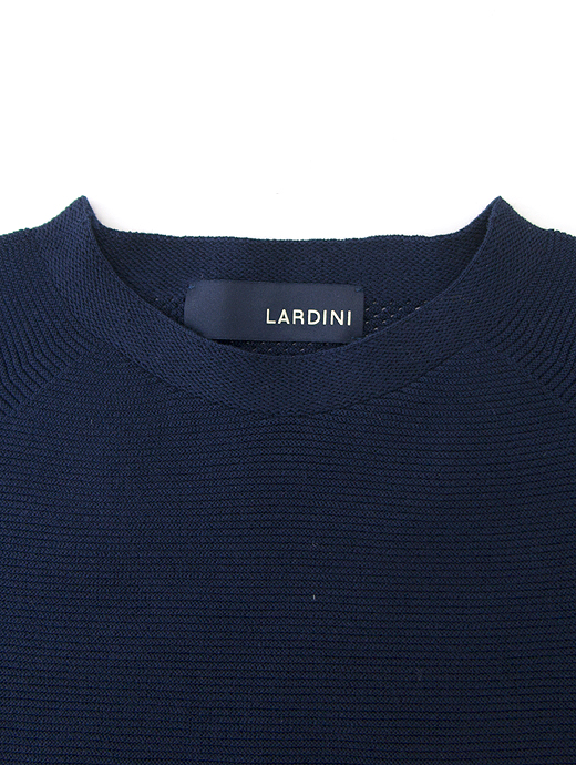LARDINI/ラルディーニ　サマーニット/コットンポリエチレン　lar440202-ネイビー
