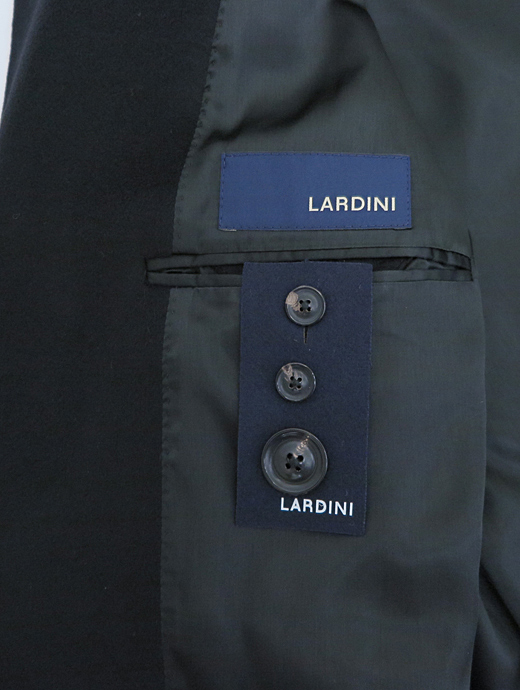 LARDINI/ラルディーニ　カシミヤコート/チェスターコート　lar441402-ブラック