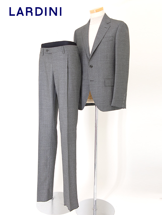 LARDINI/ラルディーニ　シングル3Bスーツ/メランジウール　lar501801-グレー