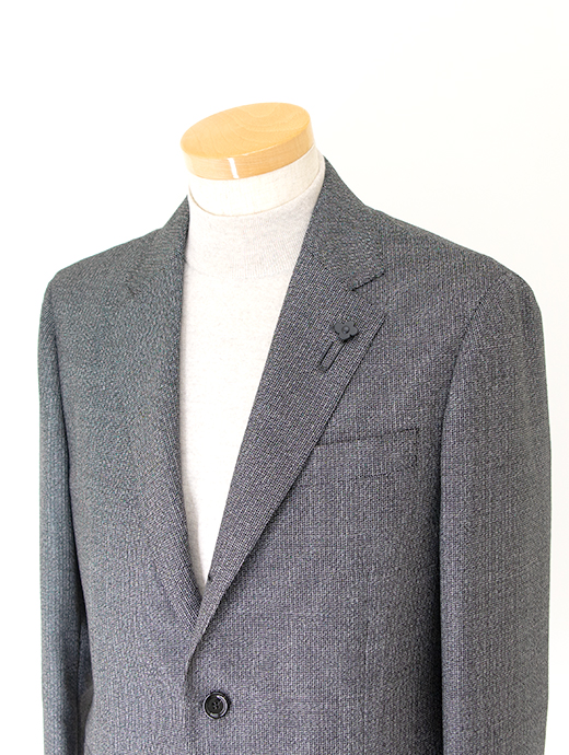 LARDINI/ラルディーニ　シングル3Bスーツ/メランジウール　lar501801-グレー