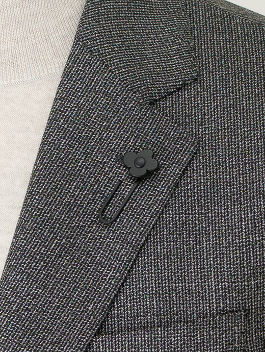 LARDINI/ラルディーニ　シングル3Bスーツ/メランジウール　lar501801-グレー
