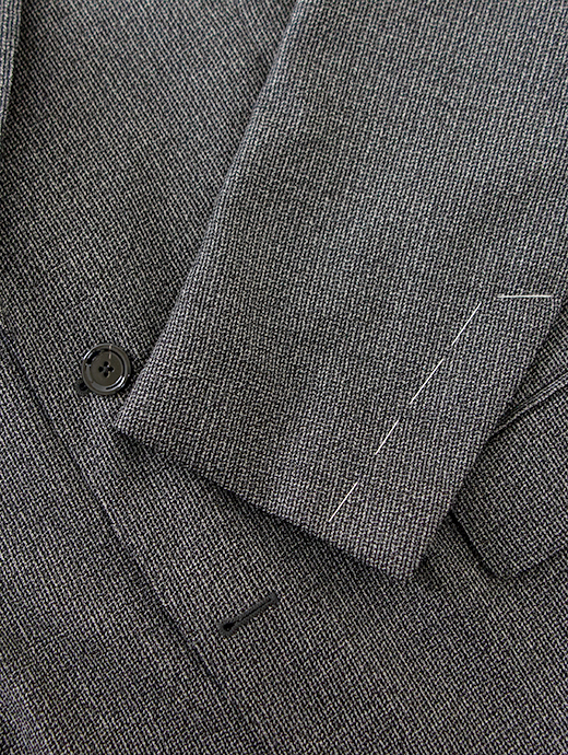 LARDINI/ラルディーニ　シングル3Bスーツ/メランジウール　lar501801-グレー