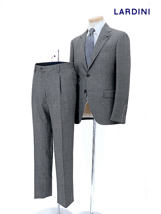 LARDINI/ラルディーニ　シングル3Bスーツ/メランジウール　lar521601-グレー