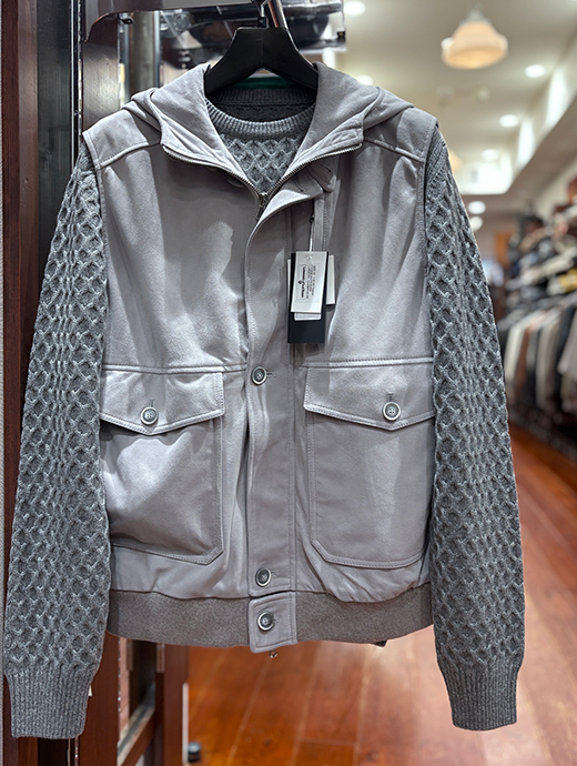 Laboratory of Last Resort/ラボラトリー・オブ・ラスト・リゾート　スエードフーデッドベスト　llr502201-ライトグレージュ