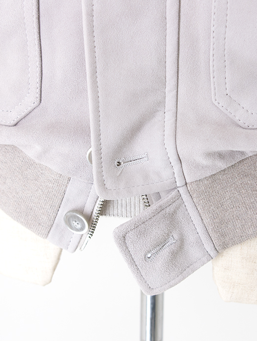 Laboratory of Last Resort/ラボラトリー・オブ・ラスト・リゾート　スエードフーデッドベスト　llr502201-ライトグレージュ