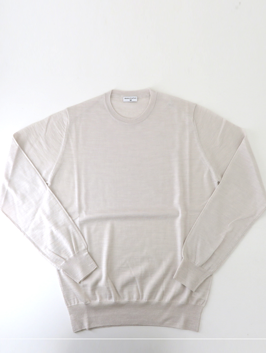 Laboratory of Last Resort/ラボラトリー・オブ・ラスト・リゾート　サマーウールニット　llr520202-ライトベージュ