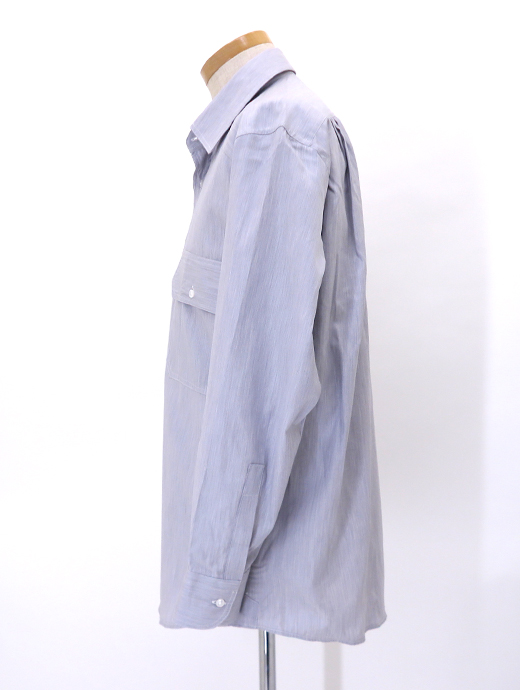 Laboratory of Last Resort/ラボラトリー・オブ・ラスト・リゾート　コットンシャツ　llr520402-ライトグレー