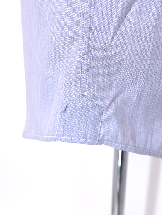 Laboratory of Last Resort/ラボラトリー・オブ・ラスト・リゾート　コットンシャツ　llr520402-ライトグレー