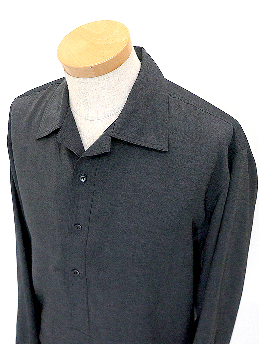 Laboratory of Last Resort/ラボラトリー・オブ・ラスト・リゾート　プルオーバーシャツ　llr520605-チャコールグレー