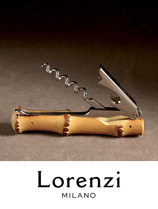 Lorenzi/ロレンツィ　ソムリエナイフ/ワインオープナー/バンブー　lor421406-ナチュラル