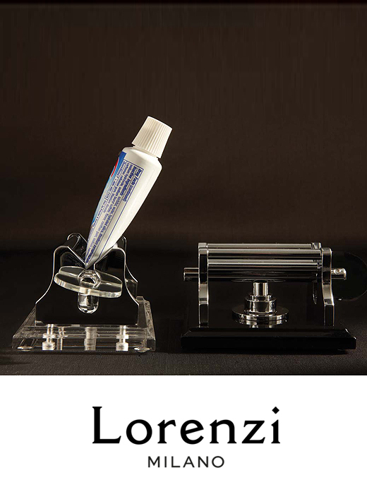 Lorenzi/ロレンツィ　歯磨き粉絞り機　lor421411-クリア