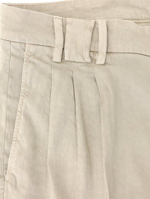 MABITEX/マビテックス　リネンコットンパンツ　mab520602-ベージュ