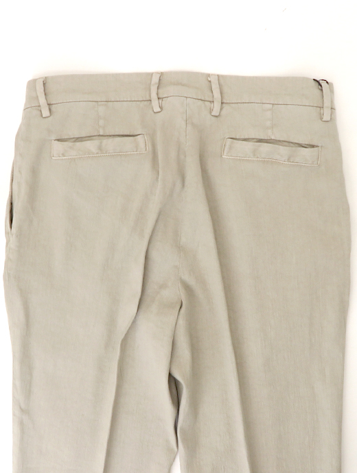 MABITEX/マビテックス　リネンコットンパンツ　mab520602-ベージュ