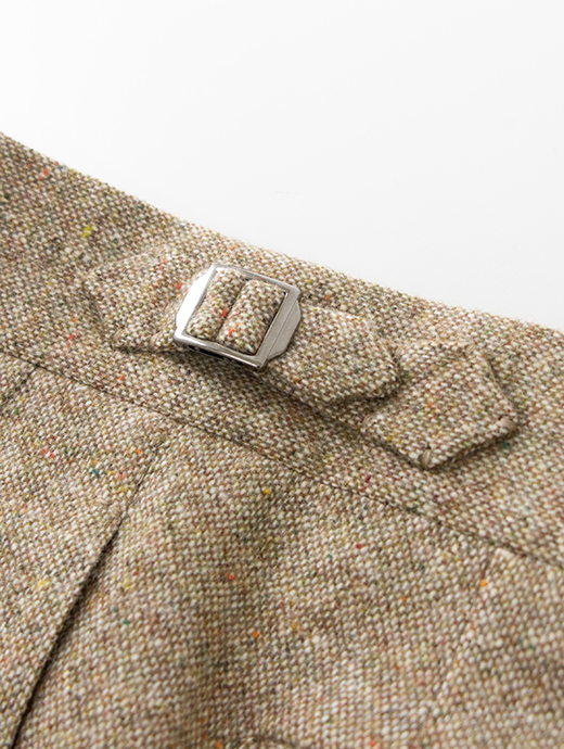 Massimo Corrado/マッシモ・コラード　ホームスパンツイード/別注トラウザーズ/ウィンザーモデル　mac502207-ベージュ