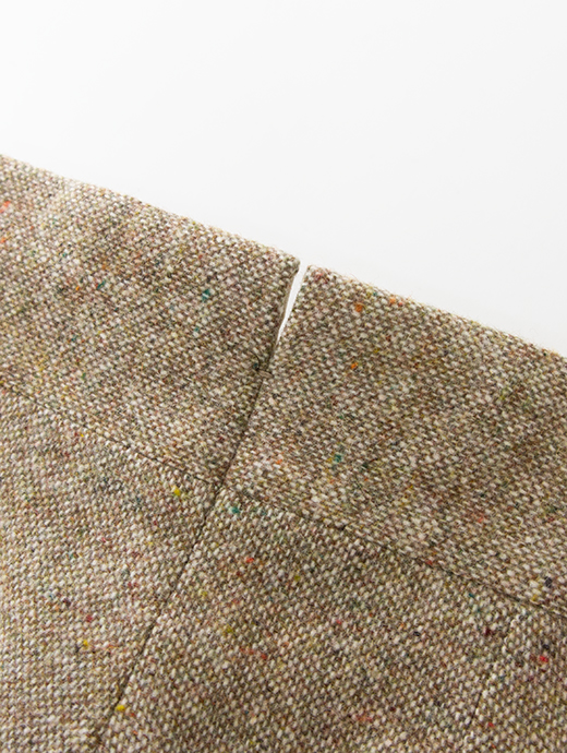 Massimo Corrado/マッシモ・コラード　ホームスパンツイード/別注トラウザーズ/ウィンザーモデル　mac502207-ベージュ