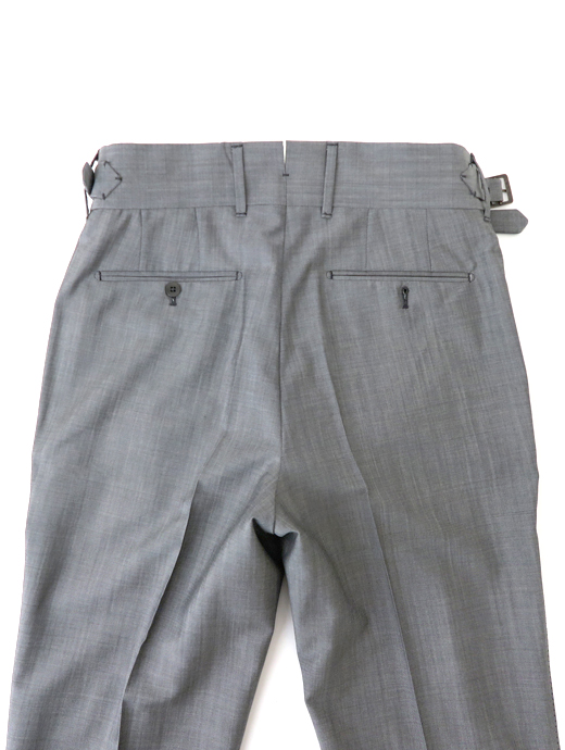 Massimo Corrado/マッシモ・コラード　ウールモヘア/2WAYトラウザーズ　mac520204-ライトグレー