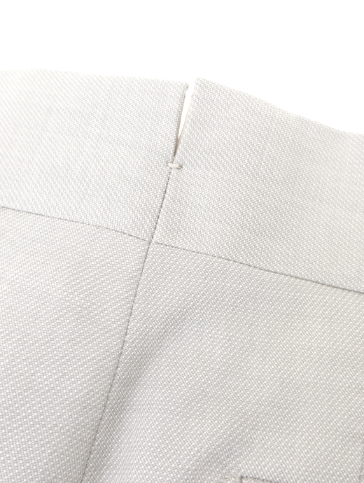 Massimo Corrado/マッシモ・コラード　ベルトレストラウザーズ ウィンザーモデル　mac520402-ライトグレー