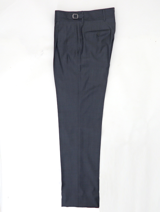 Massimo Corrado/マッシモ・コラード　2WAYウザーズ ウィンザーモデル　mac520403-グレーネイビー