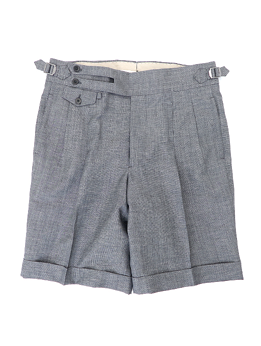 Massimo Corrado/マッシモ・コラード　トラウザーズハーフパンツ　mac520801-グレー