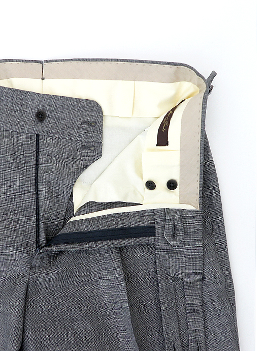 Massimo Corrado/マッシモ・コラード　トラウザーズハーフパンツ　mac520801-グレー