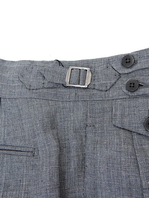 Massimo Corrado/マッシモ・コラード　トラウザーズハーフパンツ　mac520801-グレー