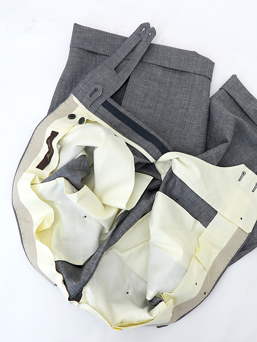 Massimo Corrado/マッシモ・コラード　トラウザーズハーフパンツ　mac520801-グレー