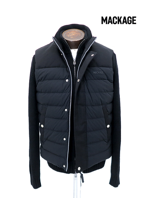 MACKAGE/マッカージュ ダウンベスト/BRODY-Z mcg522002-ブラック